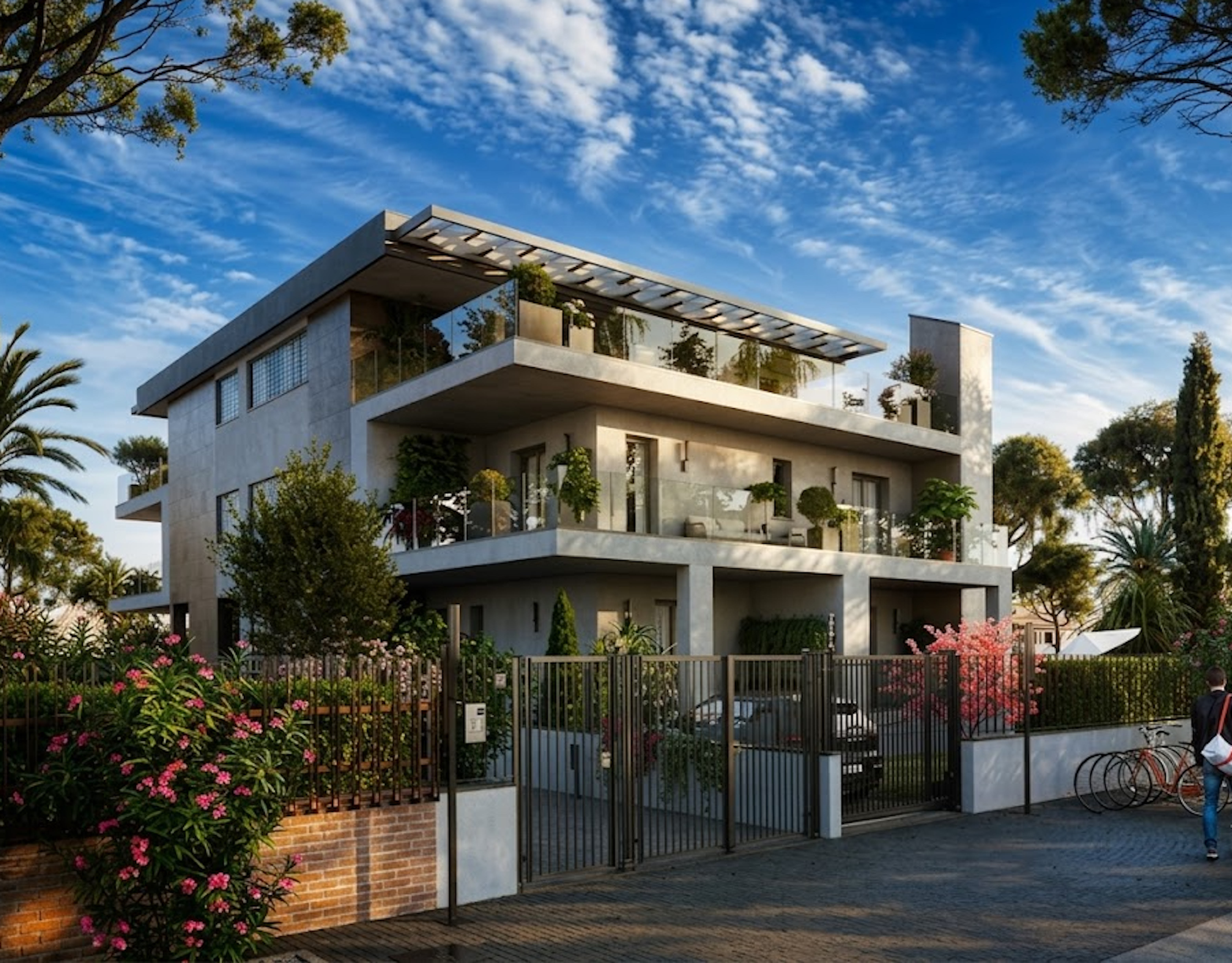 Trilocale di Nuova Costruzione con Giardino di 147 mq in Vendita a Madonnetta (Axa), Roma — Classe A4