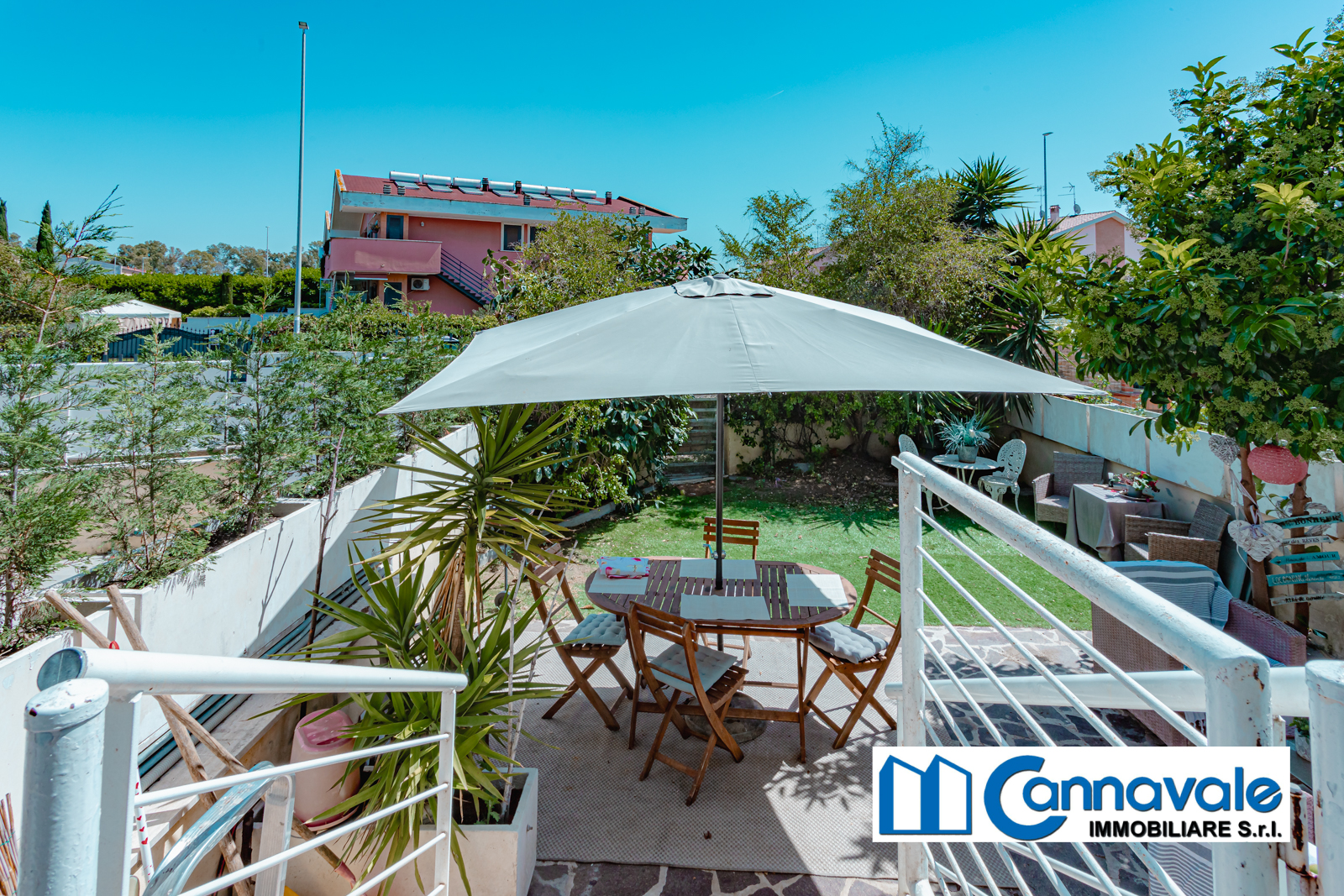 Infernetto: Duplex con giardino e piscina foto 44