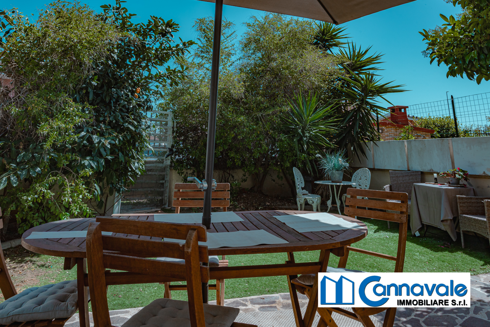 Infernetto: Duplex con giardino e piscina foto 45