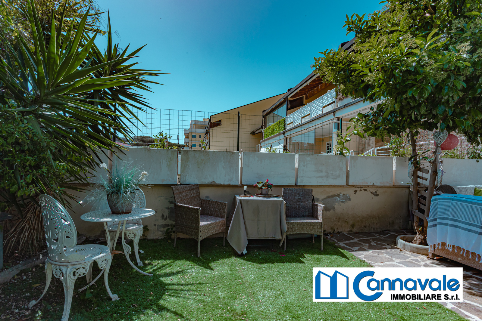Infernetto: Duplex con giardino e piscina foto 49