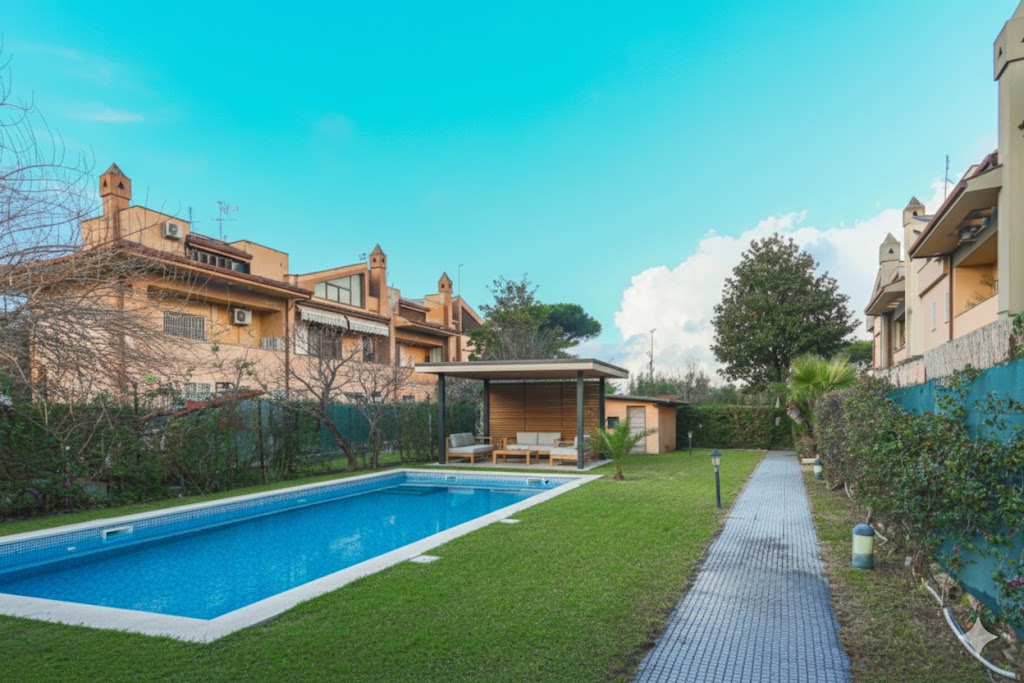 Axa - Villino con ampio giardino e Dependance indipendente foto 4